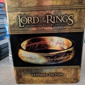 LOTR extended Blu Ray 15 disc DVD set